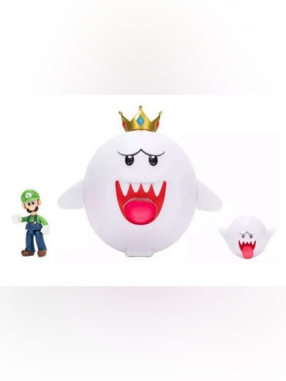 Nintendo Super Mario King Boo Playset with Luigi New in Box - Picture 2 of 4